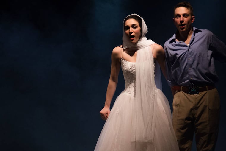 Lauren Berman and Craig O'Brien play two early archetypes in Williams' canon of tragic characters.