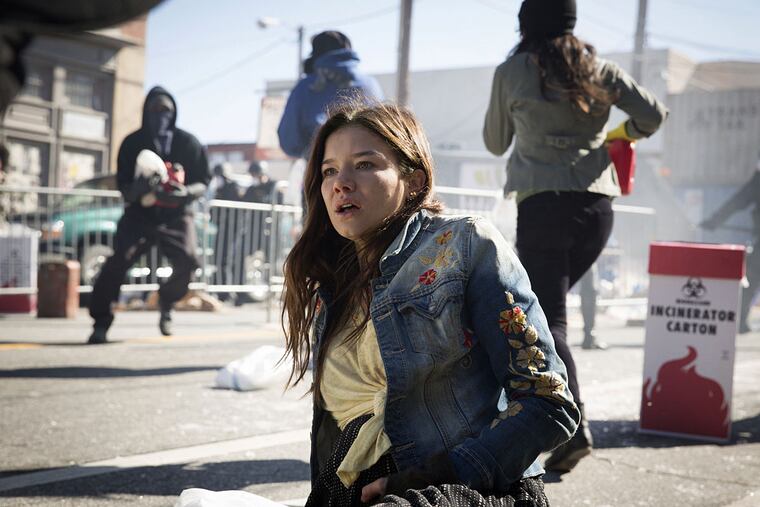 In "Containment," Hanna Mangan Lawrence plays an Atlanta citizen in the midst of an outbreak and massive quarantine effort.