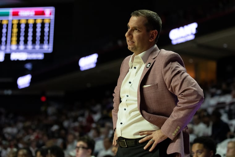Coach Adam Fisher and his Temple team were eliminated in the first round of the American Conference tournament on Wednesday night.