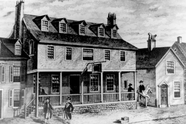 Tradition holds that the first members of the United States Marine Corps enlisted at the Tun Tavern on Nov. 10, 1775.