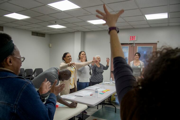 HACE hosts a workshop in 2016 for neighborhood artists and craftspeople with the goal of elevating the roles of arts in their community. The nonprofit is one of three first place winners in a grant competition by the Philadelphia Foundation that is awarding around $1 million.