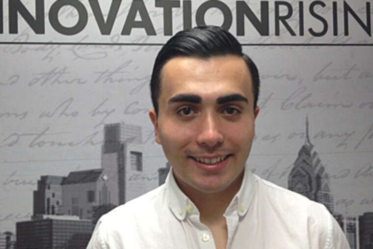 MICHAEL HINKELMAN / DAILY NEWS STAFF Alejandro Gac-Artigas has big plans for summer-reading program.