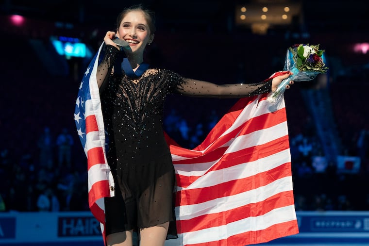 Isabeau Levito earned the silver medal at the 2024 World Figure Skating Championships in Montreal.