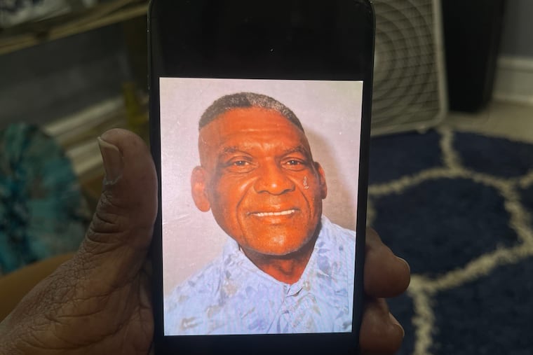 Steve Alexander, 78, was shot and killed by a stray bullet in North Philadelphia on Aug. 18.