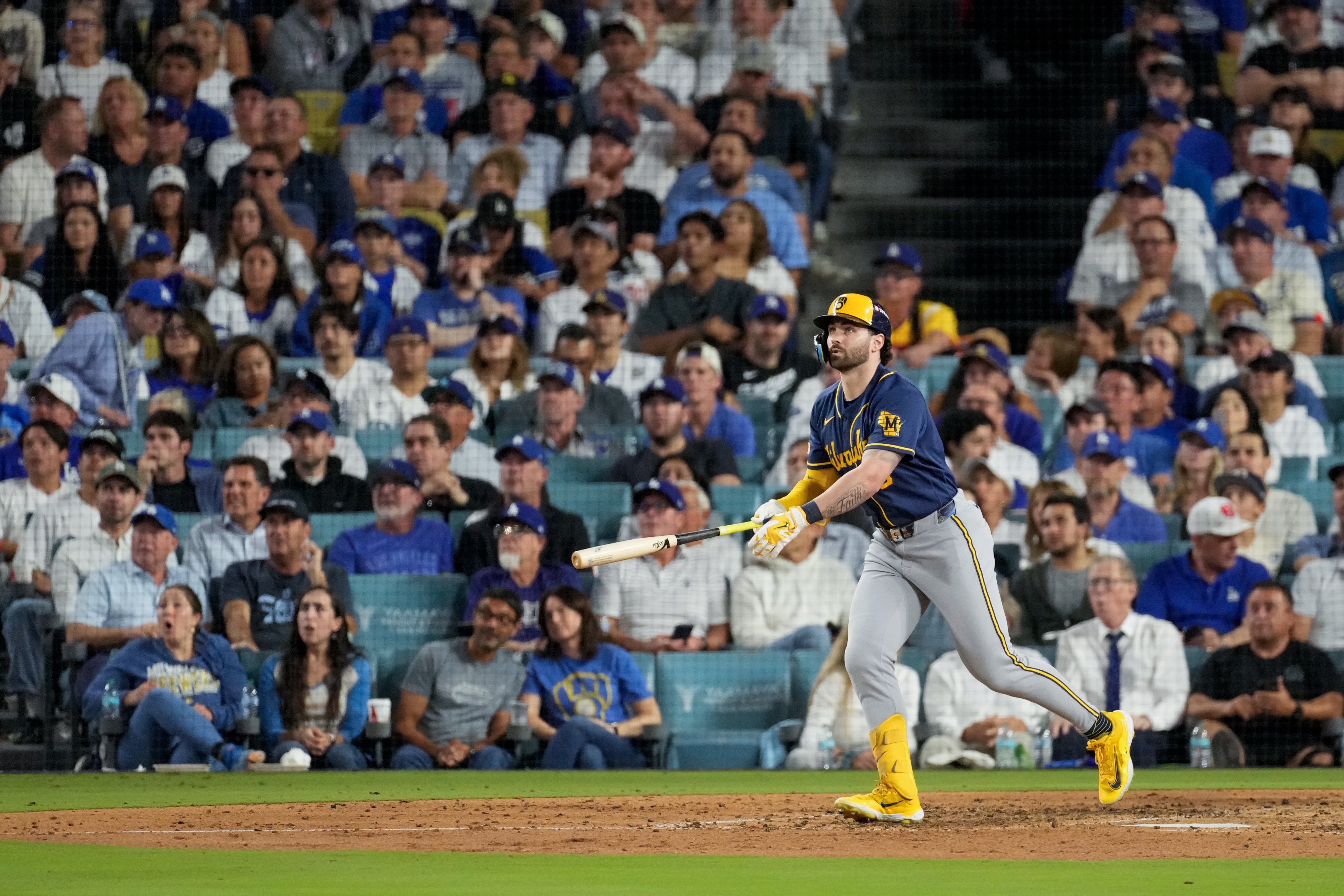 Brewers sweep the Dodgers in the NLCS to reach the World Series for the first time since 1982