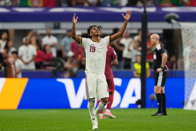 Lamine Yamal will lead Spain into the World Cup final against South American giants Argentina inside New York/New Jersey Stadium on Sunday.