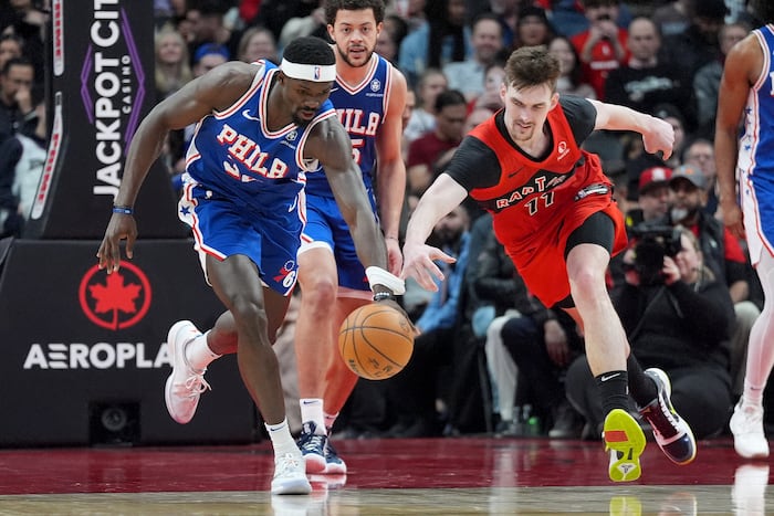 Thread Up Icon Sixers lose to Toronto Raptors, 116-102, but increase draft lottery odds