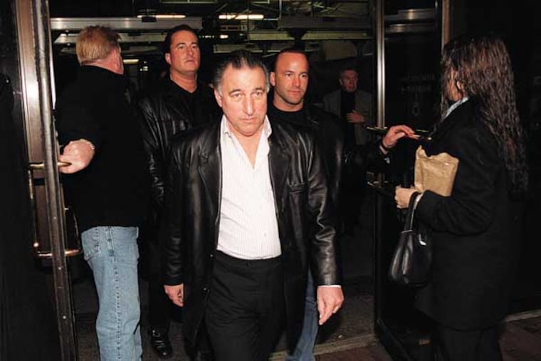 Reported acting mob boss Joseph Ligambi leaves federal court. Prosecutors allege that he planned hit on witness. Monday, Jul 23, 2001 (ALEJANDRO A. ALVAREZ/Daily News)