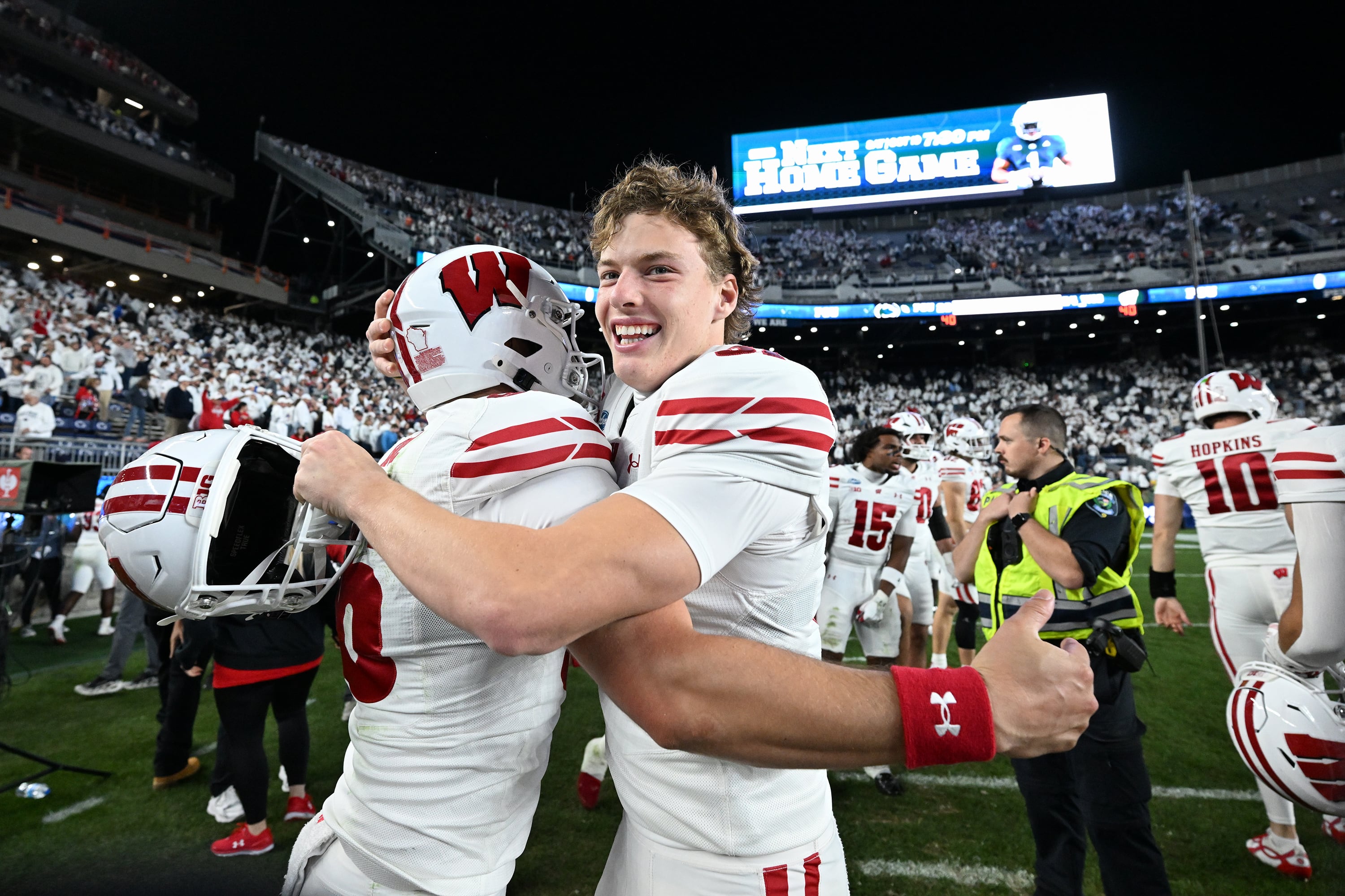 Wisconsin Pulls Off Upset Against No. 13 Penn State With Late Rally