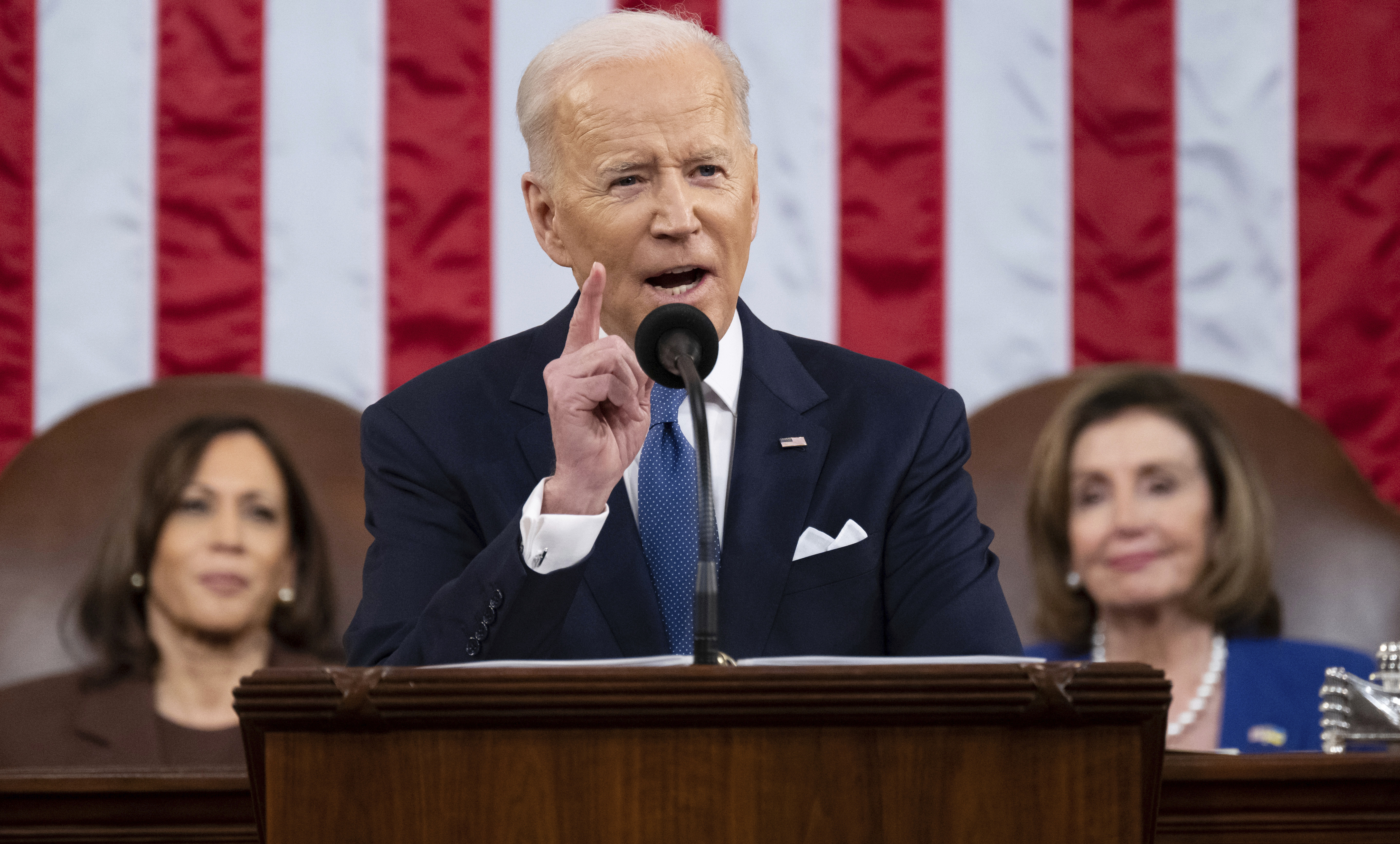 President Joe Biden delivers his first State of the Union address.