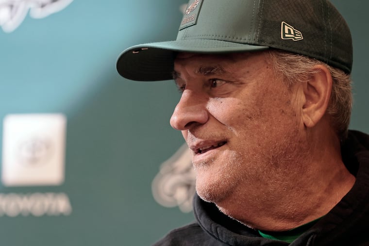 Vic Fangio did not appear close to retirement while speaking from the Jefferson Health Training Complex on Thursday.