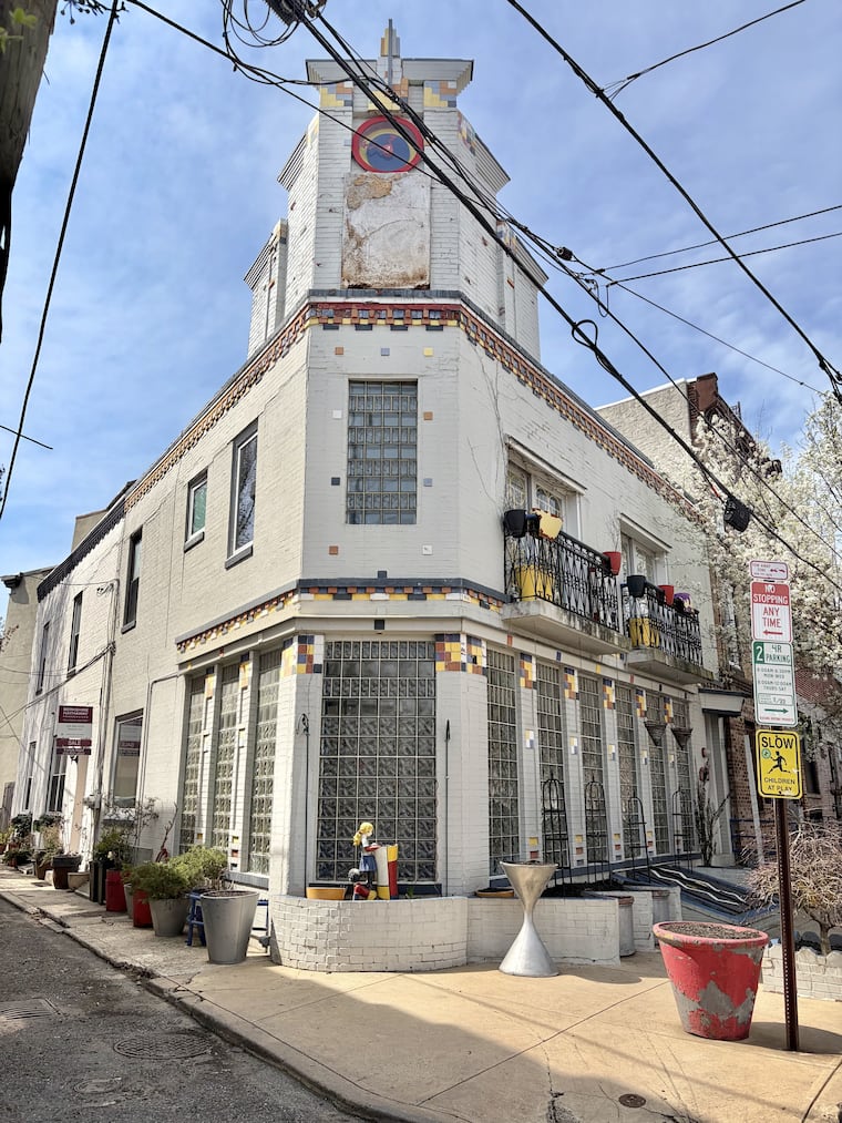 A quirky home at 514 Fitzwater St. in Queen Village.