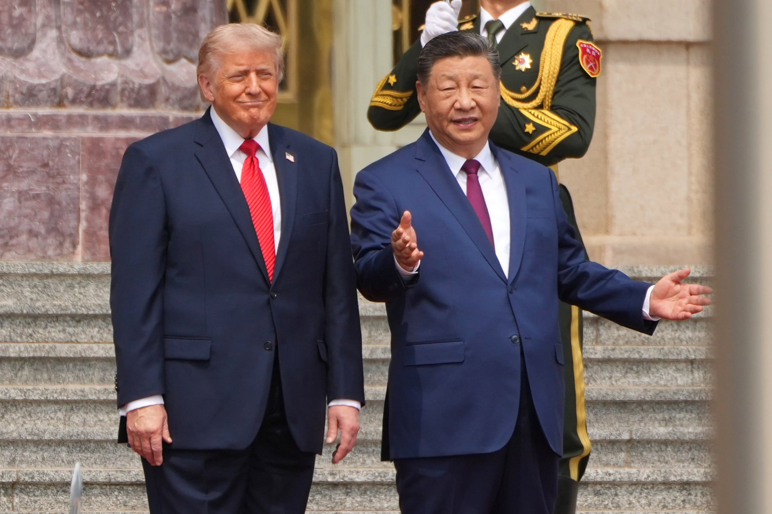 Trump will be at the airport to greet Xi when China's leader arrives for his US state visit