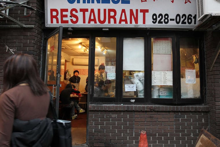 Tai Jiang on North 10th Street in Chinatown. Many American Jewish families patronize the same Chinese restaurant every Christmas with the dedication generally reserved for delis and houses of worship, writes Jonathan Shapiro.