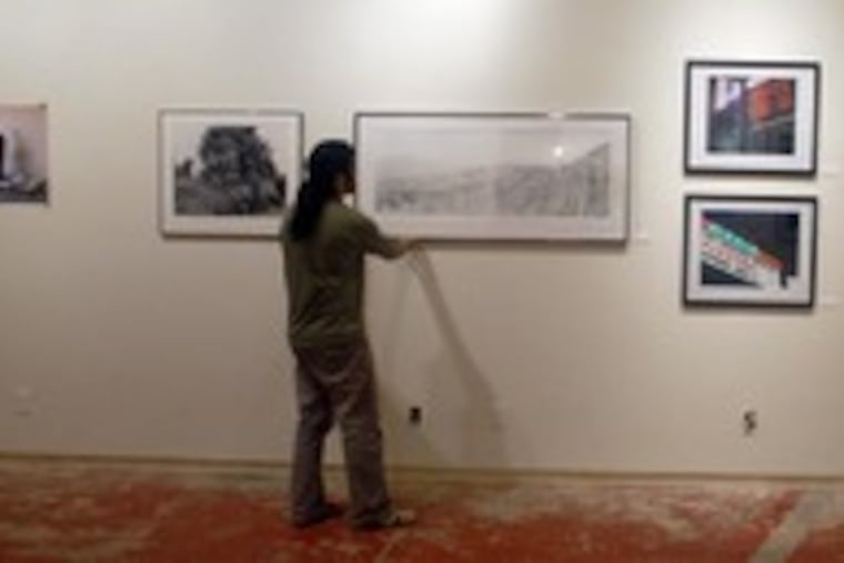 Photographer Tsuyoshi Ito in the new gallery of Project Basho, offering courses, workshops, darkroom rental, gallery and studio space.