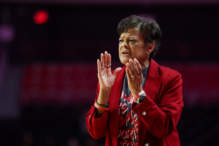 Coach Diane Richardson led Temple to a 15-17 record and seventh-place finish in the American.