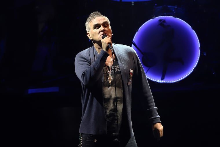 Morrissey performs at Auditorio Nacional CDMX Mexico City on Nov. 22, 2018. (Liliana Ampudia Mendez/Sipa USA/TNS)