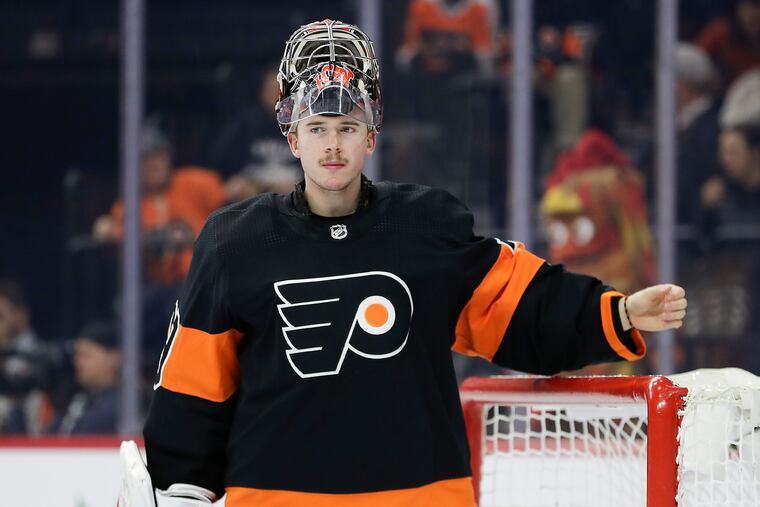 Carter Hart and the Flyers will open the 2020-21 season on Jan. 13 at home against Pittsburgh. The Flyers goalie was 10-2-1 with a .922 save percentage last season against his seven rivals in the East Division.