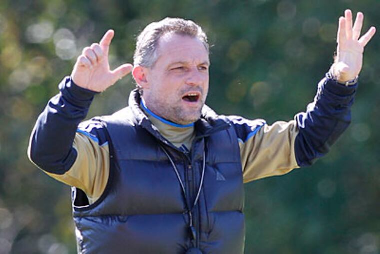 "We know what we need and we are very excited about these signings," Peter Nowak said. (Charles Fox/Staff file photo)