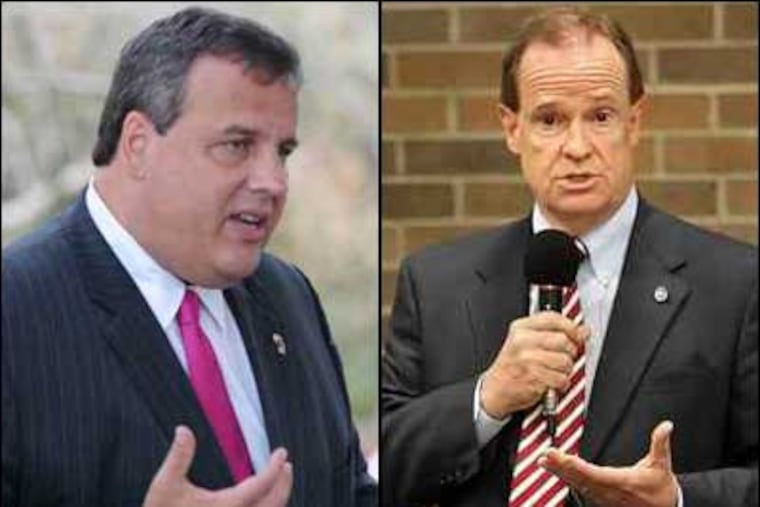 Sources say New Jersey Gov. Chris Christie will remove Delaware River Port Authority CEO John Matheussen today. (file photos)