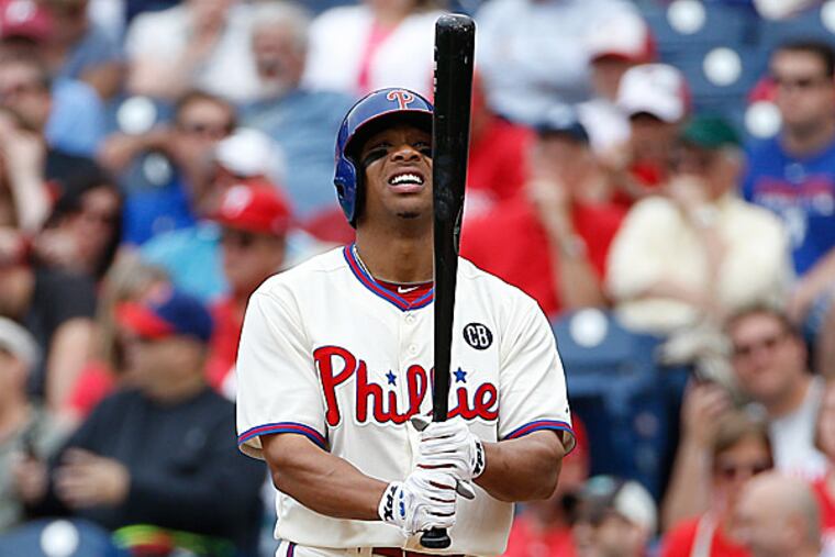 Phillies center fielder Ben Revere. (AP photo)