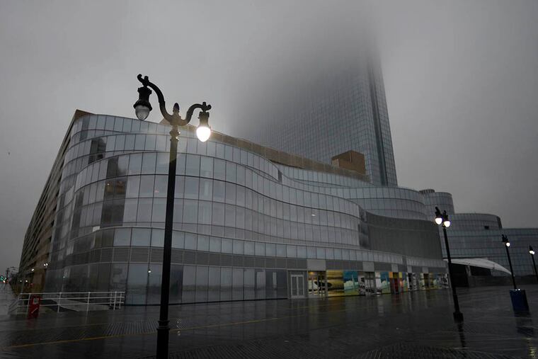 The former Revel Casino Hotel on April 7, 2015, after Glenn Straub completed his purchase of the property. ( TOM GRALISH / Staff Photographer )