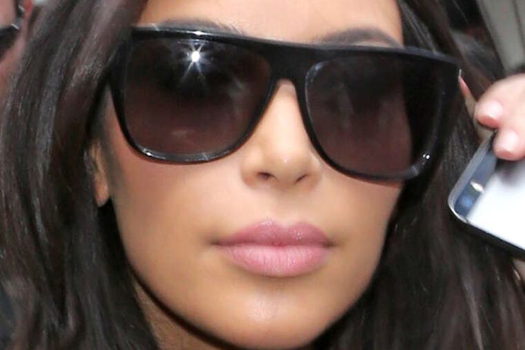 Kim Kardashian is in France for her wedding prep.