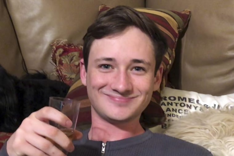 Blaze Bernstein, seen in 2018, was killed by Samuel Woodward, who was convicted of first-degree murder for killing the University of Pennsylvania student.
