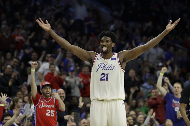 Joel Embiid’s Sixers have clinched a playoff spot.