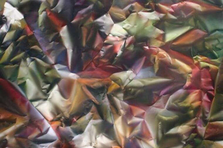 "Flight of Matta," an abstract painting by Edward Evans of Stroudsburg, won the museum's $2,000 Purchase Award.