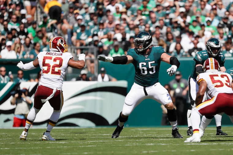 Lane Johnson says the Eagles offense will be working on silent snap counts to combat the Atlanta crowd.