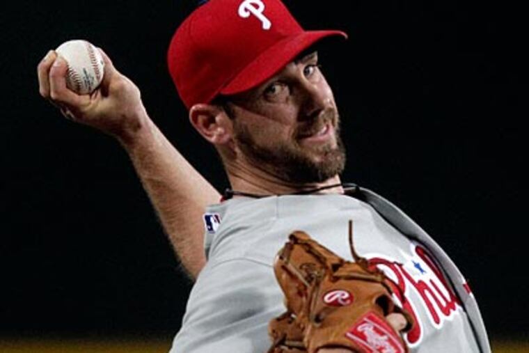 Cliff Lee allowed six runs against the Braves in his second start of the season. (David Goldman/AP Photo)
