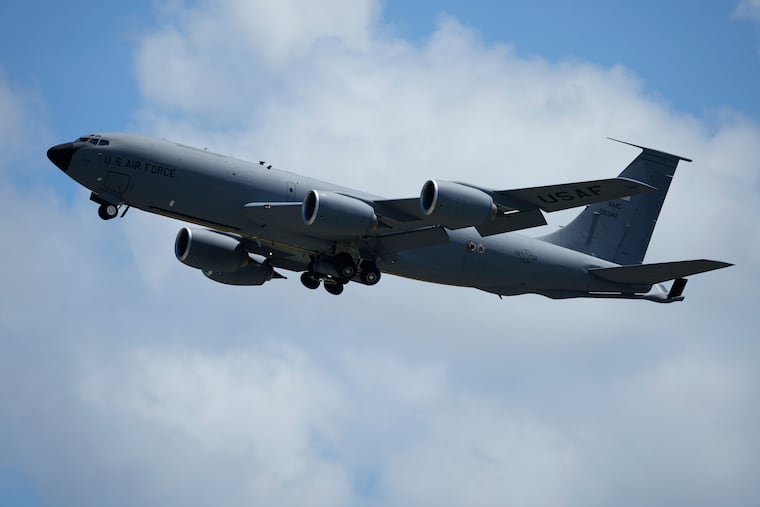 Six military service members died in the crash of a U.S. Air Force KC-135 Stratotanker refueling tanker in Iraq on Thursday.