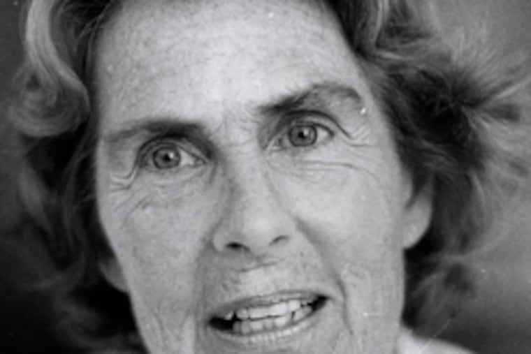 "Nancy" Longstreth in 1984. She was a real estate agent.