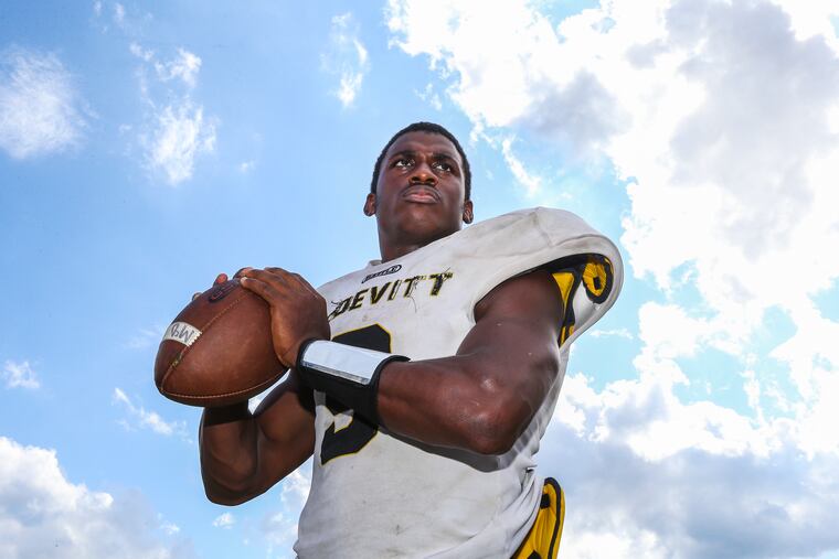 Bishop McDevitt senior quarterback/linebacker Lonnie Rice has the Lancers on the brink of a breakthrough season.