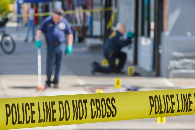 File photo of a crime scene.