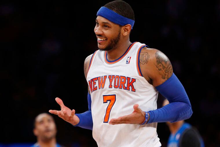 The Knicks will build around All-Star Carmelo Anthony.