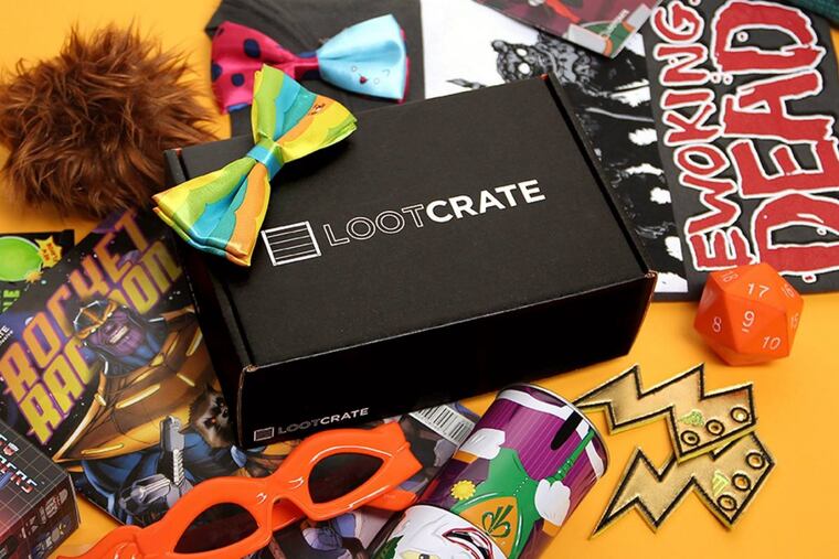 Loot Crate delivers a monthly box of items based around a theme.