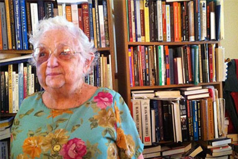 Dorothy Kapenstein , 83, described by a fellow alumna as "a compact tornado." (Dan Rubin / Staff)