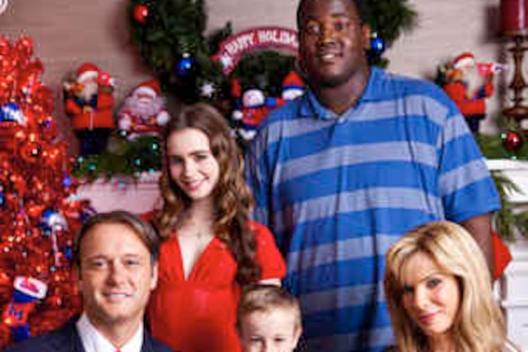 Oher didn't meet the cast, nor did he attend the New York premiere.