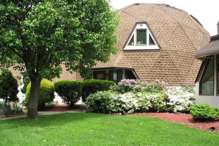 This geodesic dome home in Schwenksville is on the market for $515,000.