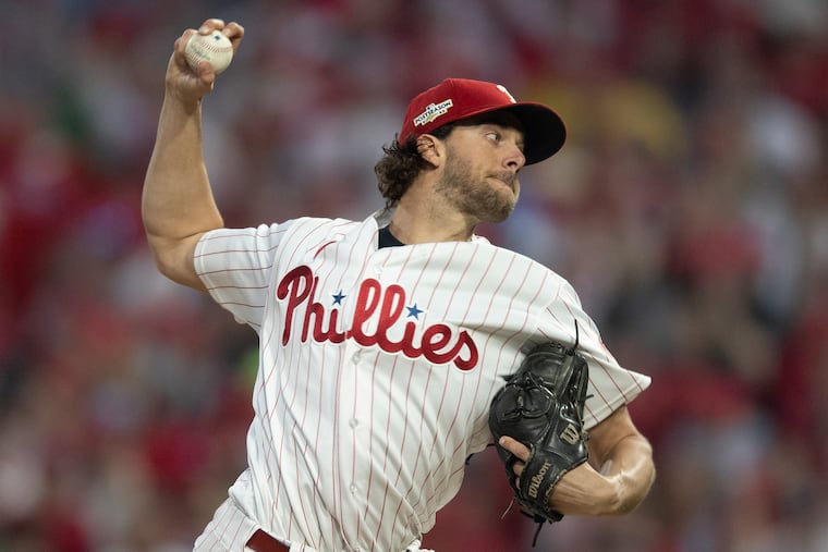 Aaron Nola will start for the Phillies in Game 2 of the NLCS on Wednesday.