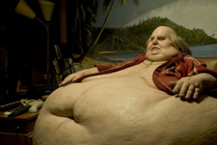 Kalman, in the middle act of Gyorgy Palfi’s tri-generational “Taxidermia,” is a champion speed-eater in Communist Hungary. His relationship with his son, a tiny taxidermist, is the subject of the third act.