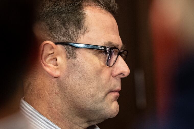 New Flyers coach Scott Gordon speaks to the media during his first press conference at the Flyers Skate Zone, Voorhees, N.J., Tuesday, December 18, 2018.