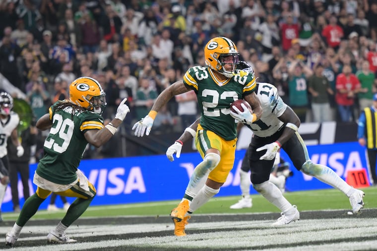 The Eagles acquired Jaire Alexander before the trade deadline last week, but he didn't travel with the team to Green Bay.