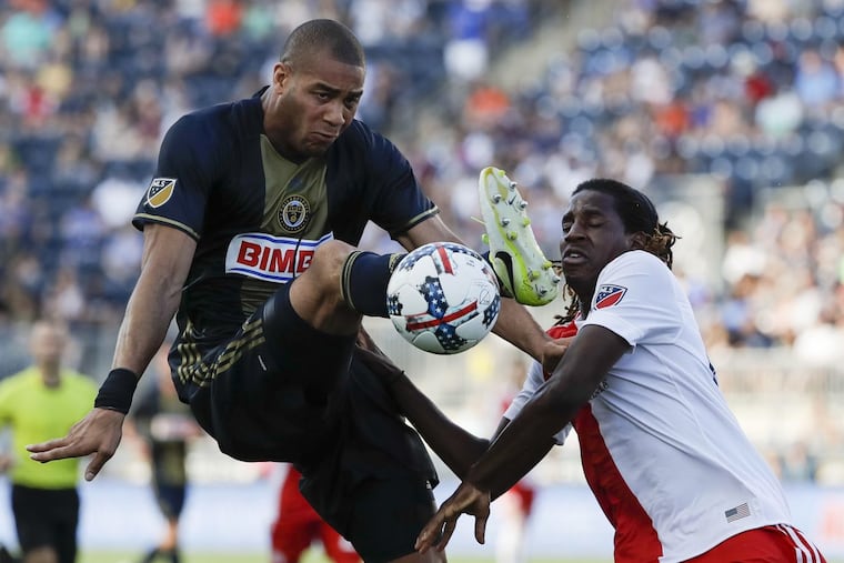 Oguchi Onyewu played 22 games for the Philadelphia Union in 2017.