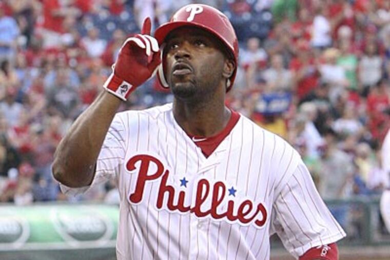 Jimmy Rollins is in the first year of a four-year, $38 million contract. (Steven M. Falk/Staff Photographer)