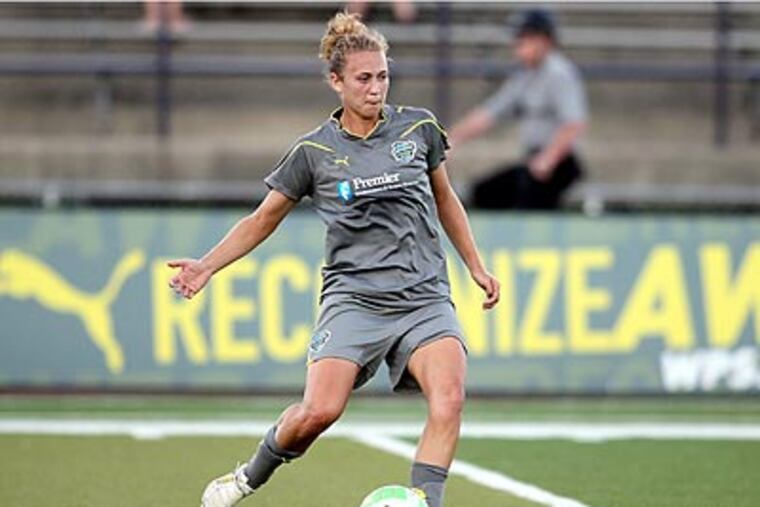 Defender Nikki Krzysik and the Independence begin their second season Sunday night. (Robyn McNeil/File photo)