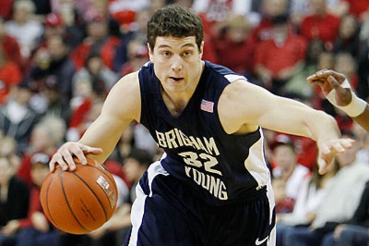 BYU shooting guard Jimmer Fredette has been one of the best players in college basketball this season. (Isaac Brekken/AP file photo)