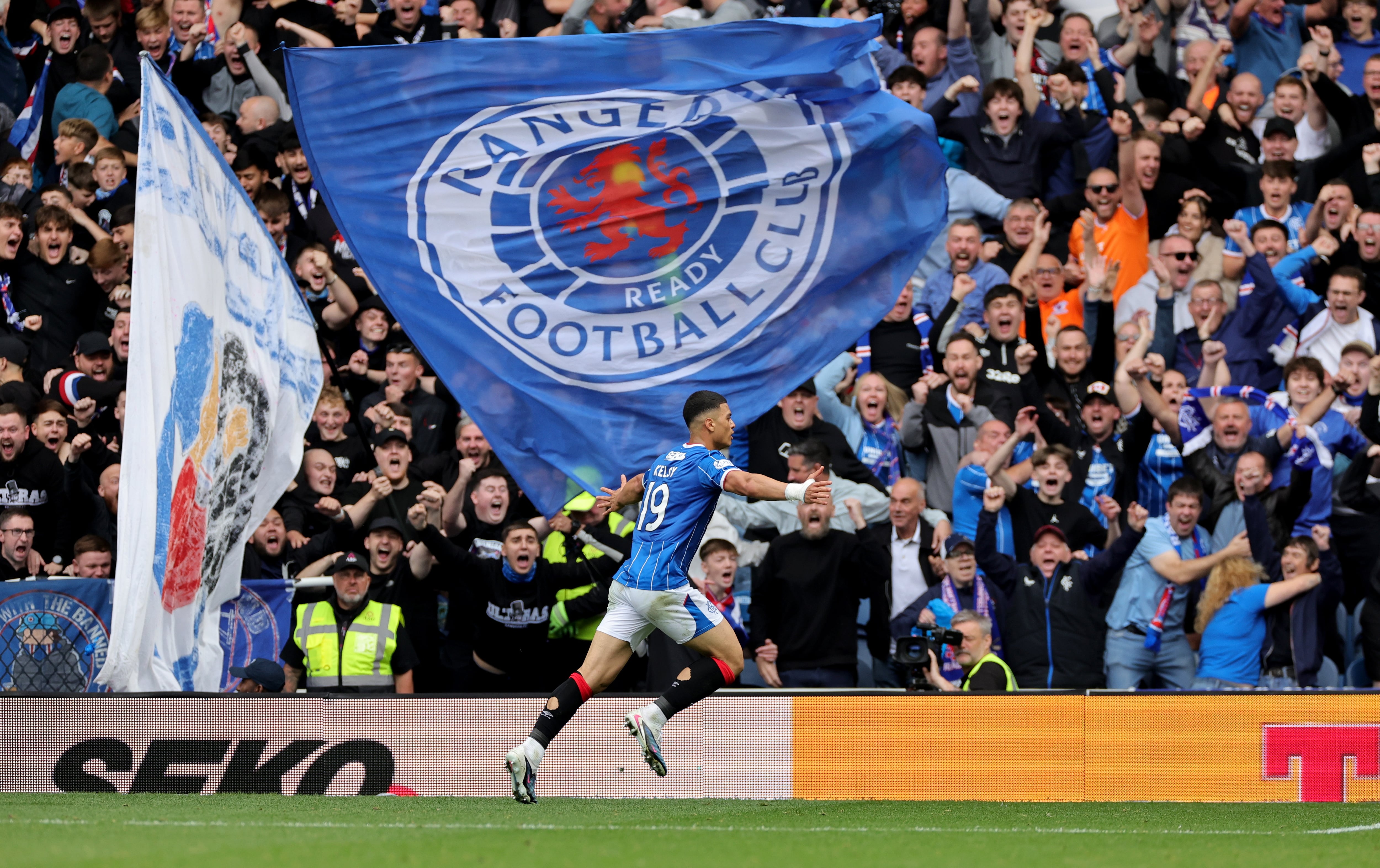 Rangers beat Celtic 3-0 in the first Old Firm derby of the season